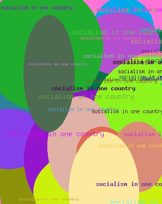 Socialism In One Country